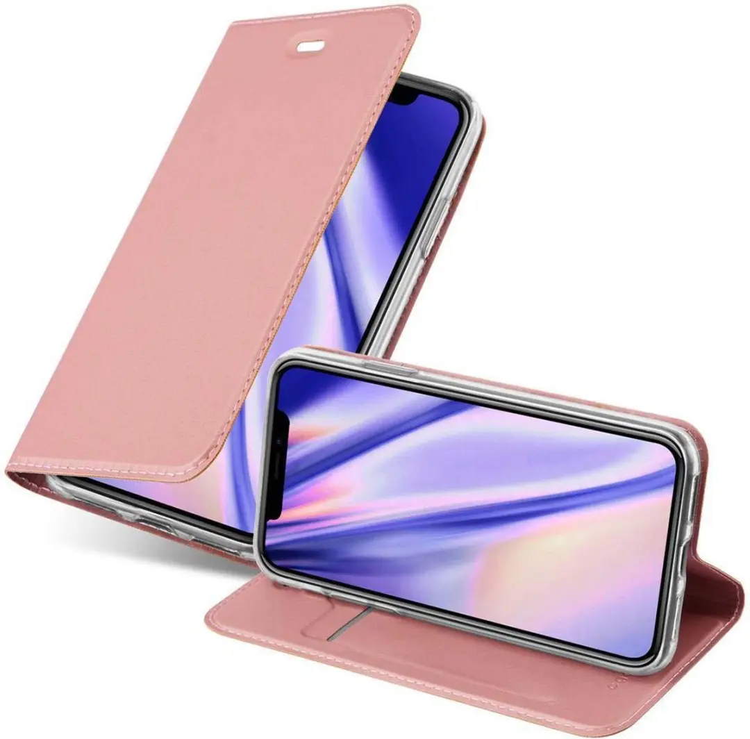 Cadorabo Hoesje geschikt voor Apple iPhone XS MAX in CLASSY ROSE GOUD