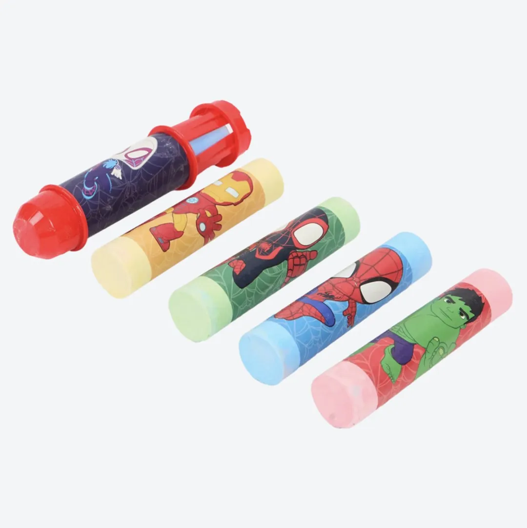 Disney Spiderman Stoepkrijtset