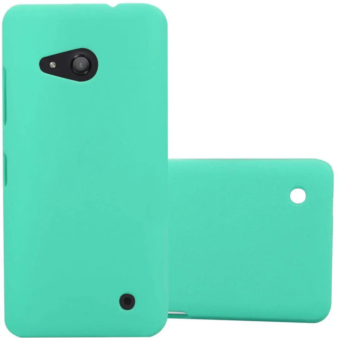 Cadorabo Hoesje geschikt voor Nokia Lumia 550 in FROSTY GROEN