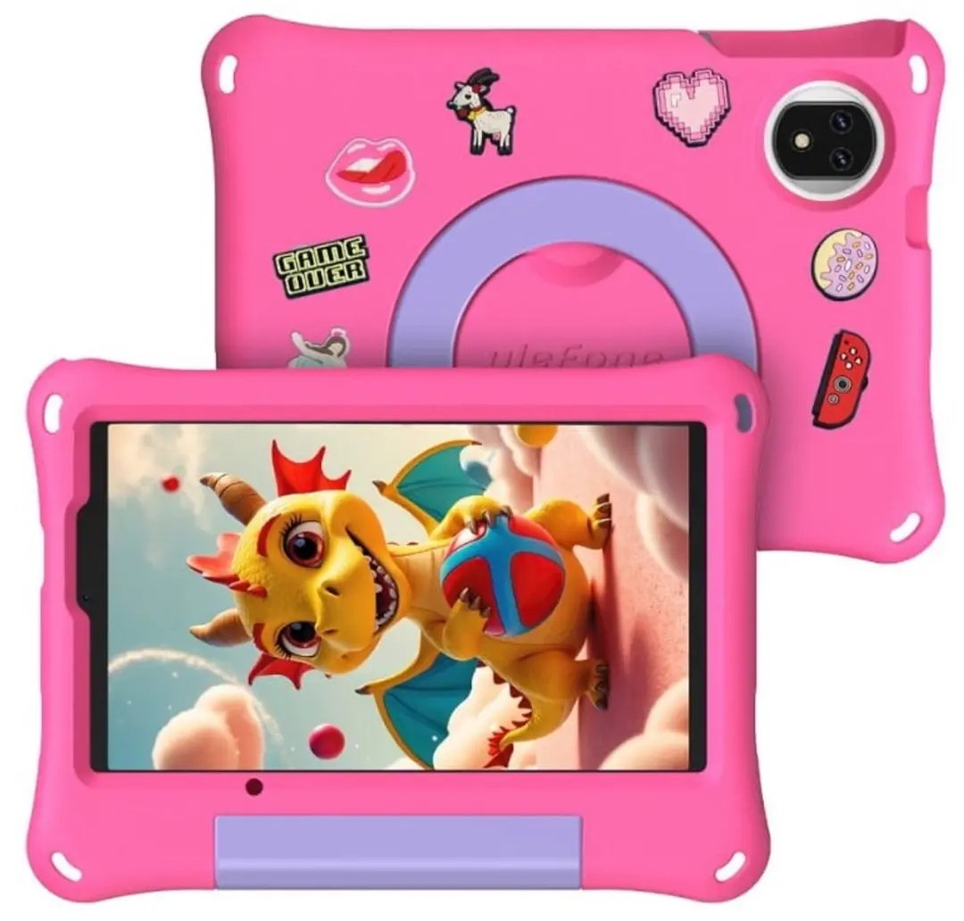 Ulefone Tab A9 Pro Kids Tablet 128GB - Roze - afbeelding 4 van 5