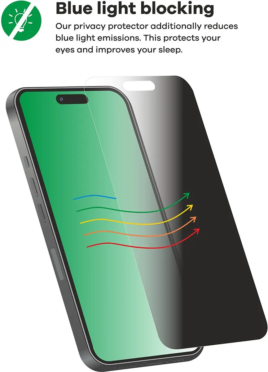 upscreen Privacy Screenprotector Fairphone 3 Plus - afbeelding 4 van 6