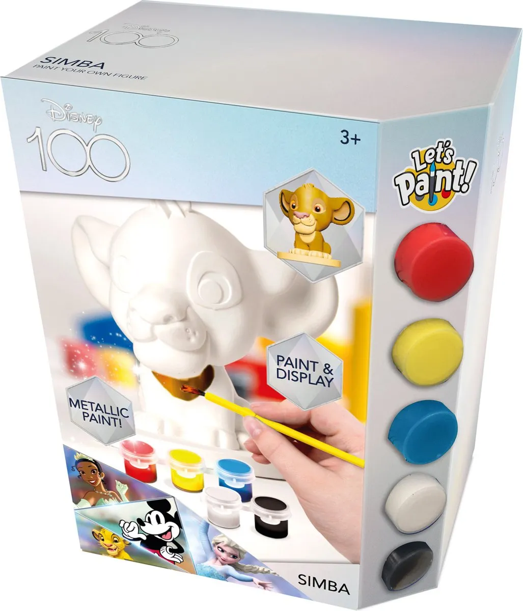 Disney 100 Jaar Simba Gipsfiguur