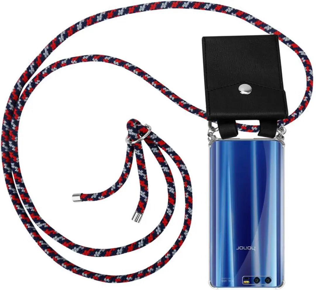Cadorabo Hoesje geschikt voor Honor 9 in ROOD BLAUW WIT