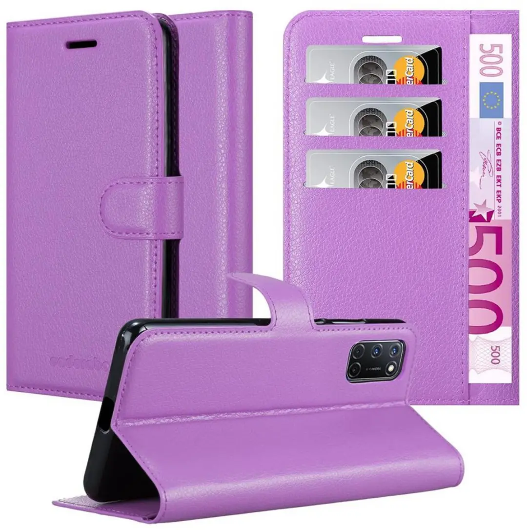 Cadorabo Hoesje geschikt voor Oppo A92 in MANGAAN PAARS