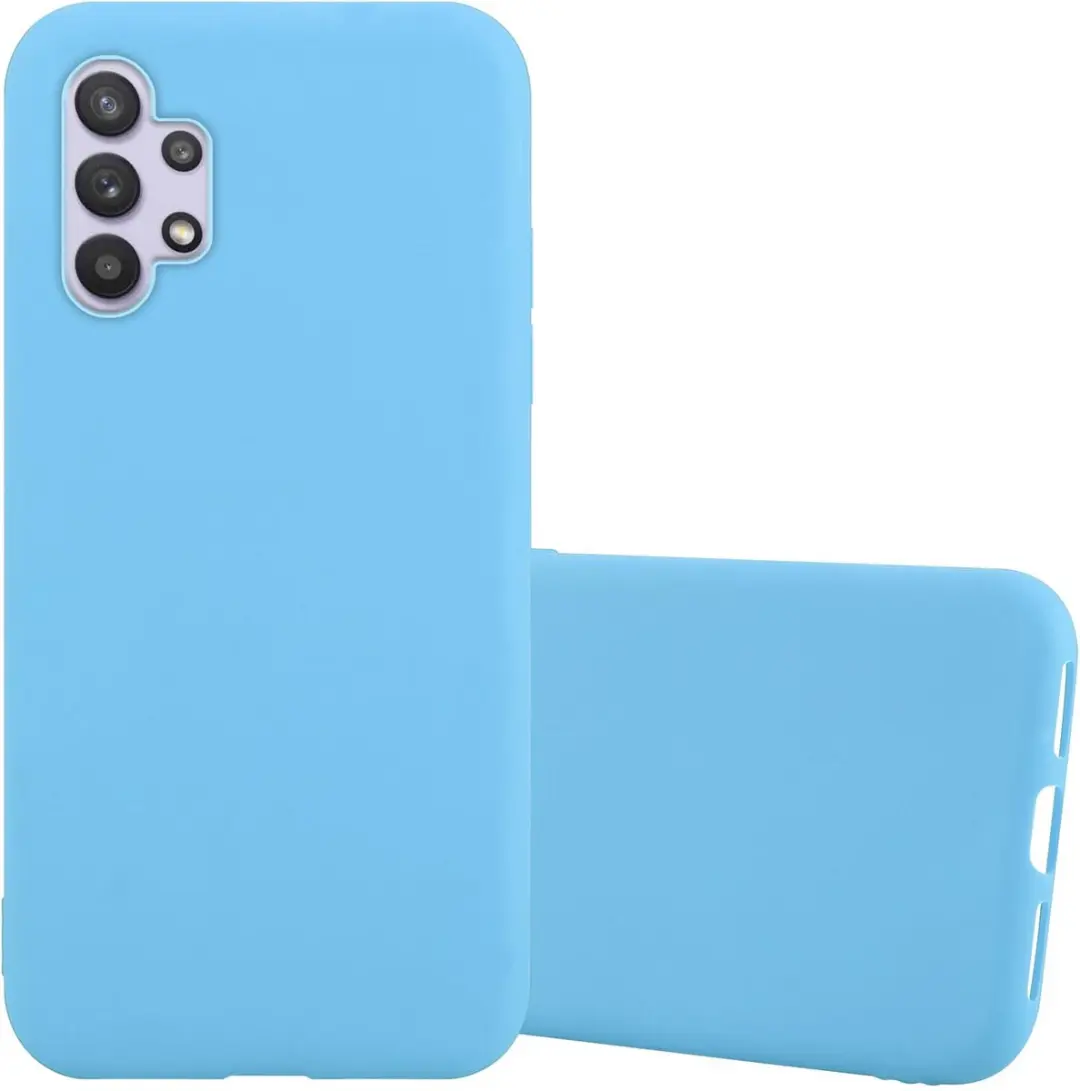 Cadorabo Hoesje geschikt voor Samsung Galaxy A32 5G in CANDY BLAUW