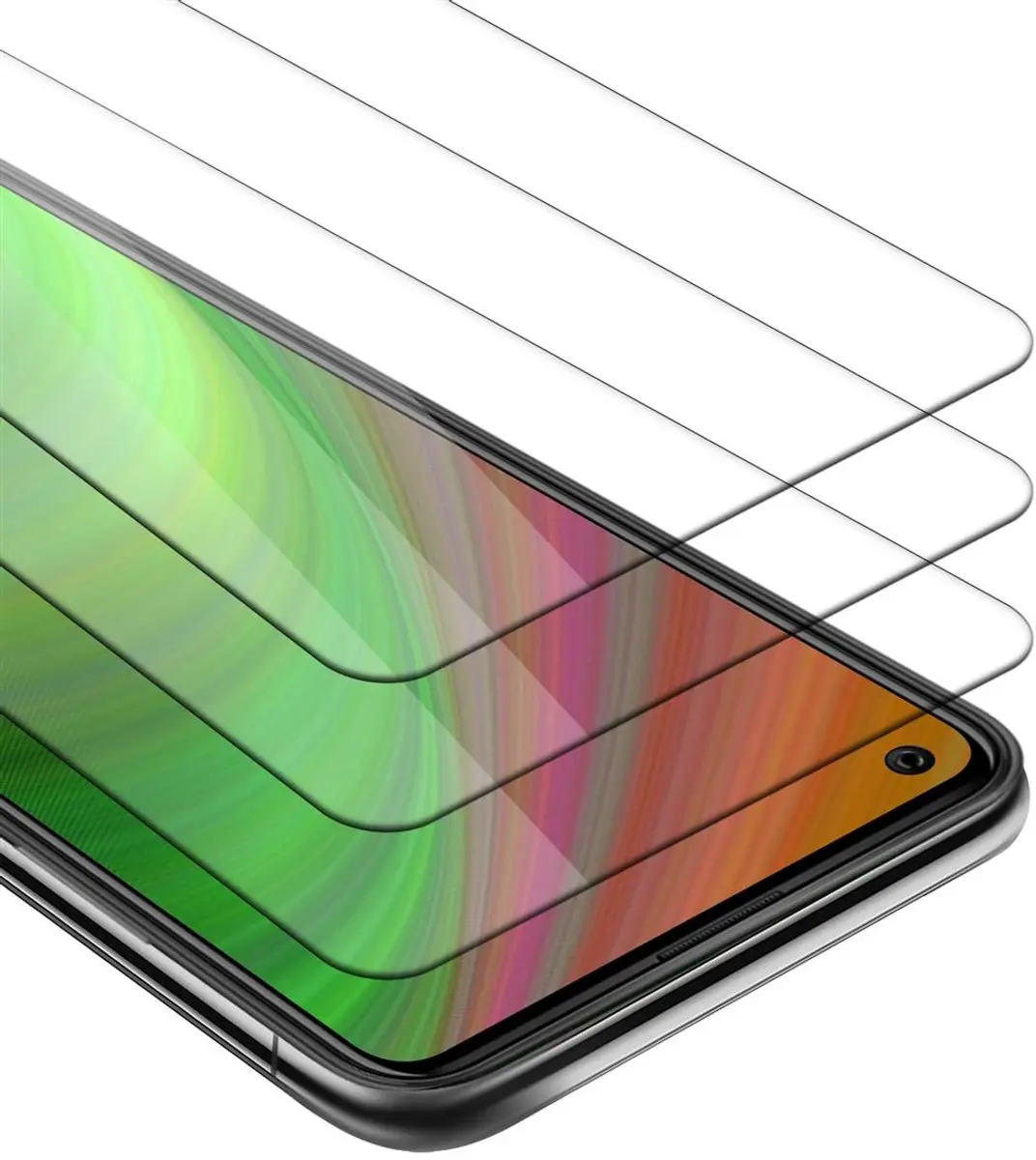 Cadorabo 3x Screenprotector geschikt voor WIKO VIEW 5