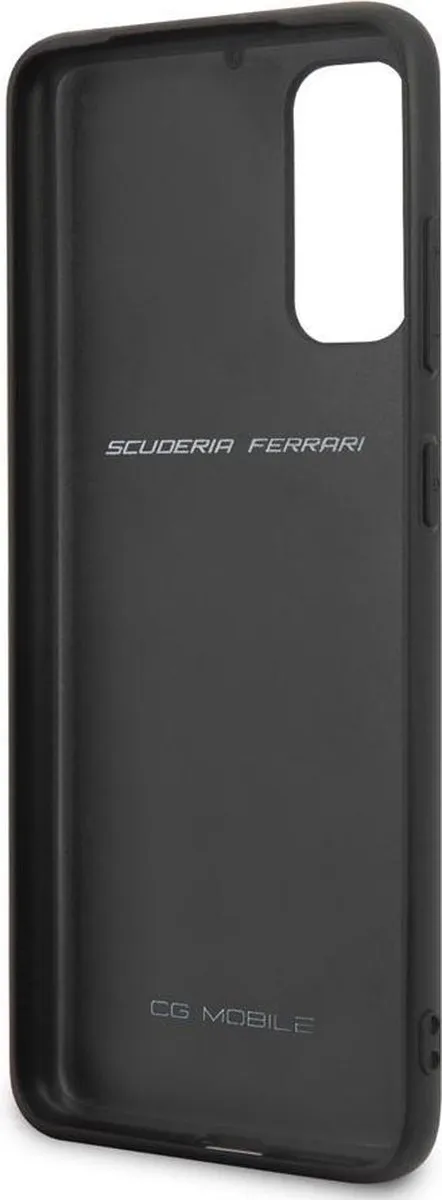 Ferrari Samsung Galaxy S20 Hoesje - Effen Zwart