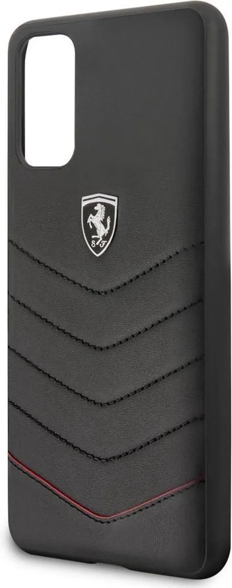 Ferrari Samsung Galaxy S20 Hoesje - Effen Zwart