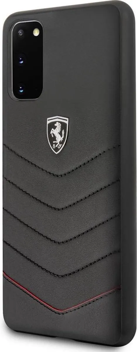Ferrari Samsung Galaxy S20 Hoesje - Effen Zwart