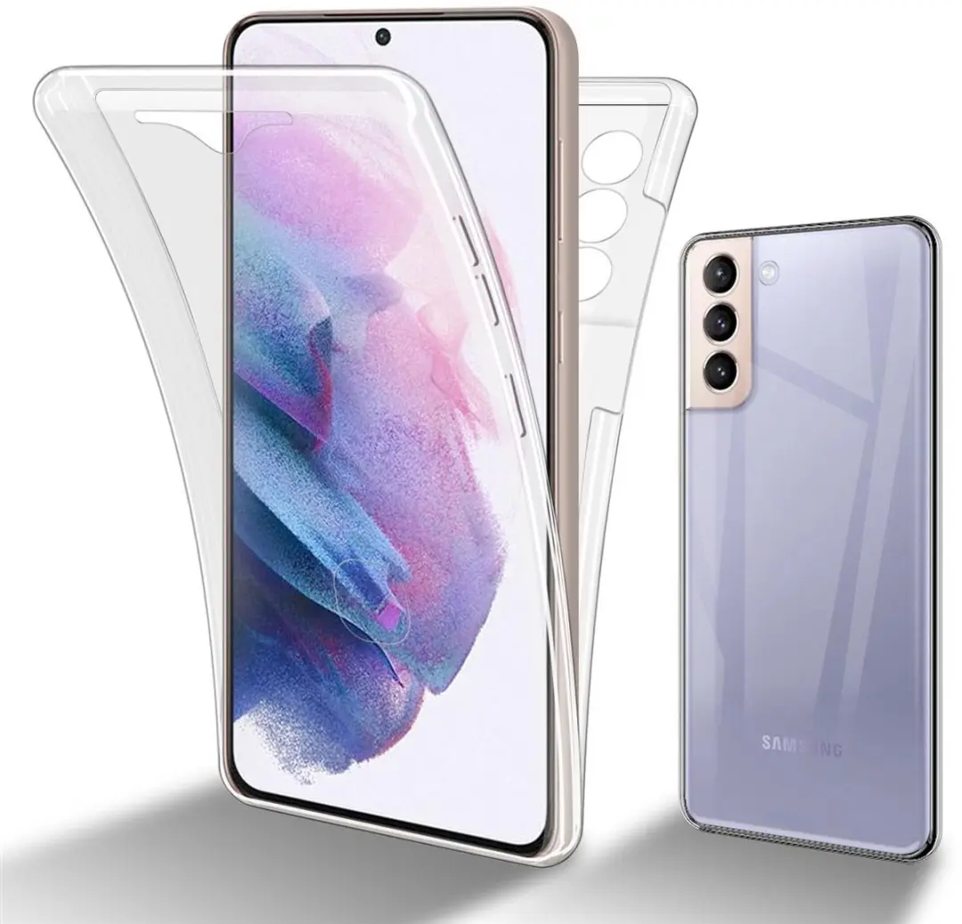 Cadorabo Hoesje geschikt voor Samsung Galaxy S21 PLUS in TRANSPARANT