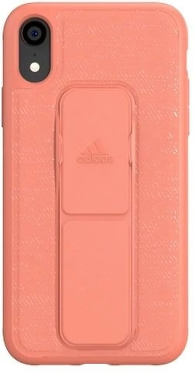 Adidas Grip Case iPhone XR - Koraalroze - afbeelding 2 van 6