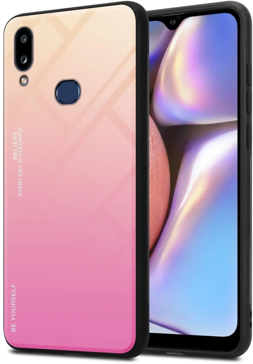 Cadorabo Hoesje geschikt voor Samsung Galaxy A10s / M01s in GEEL