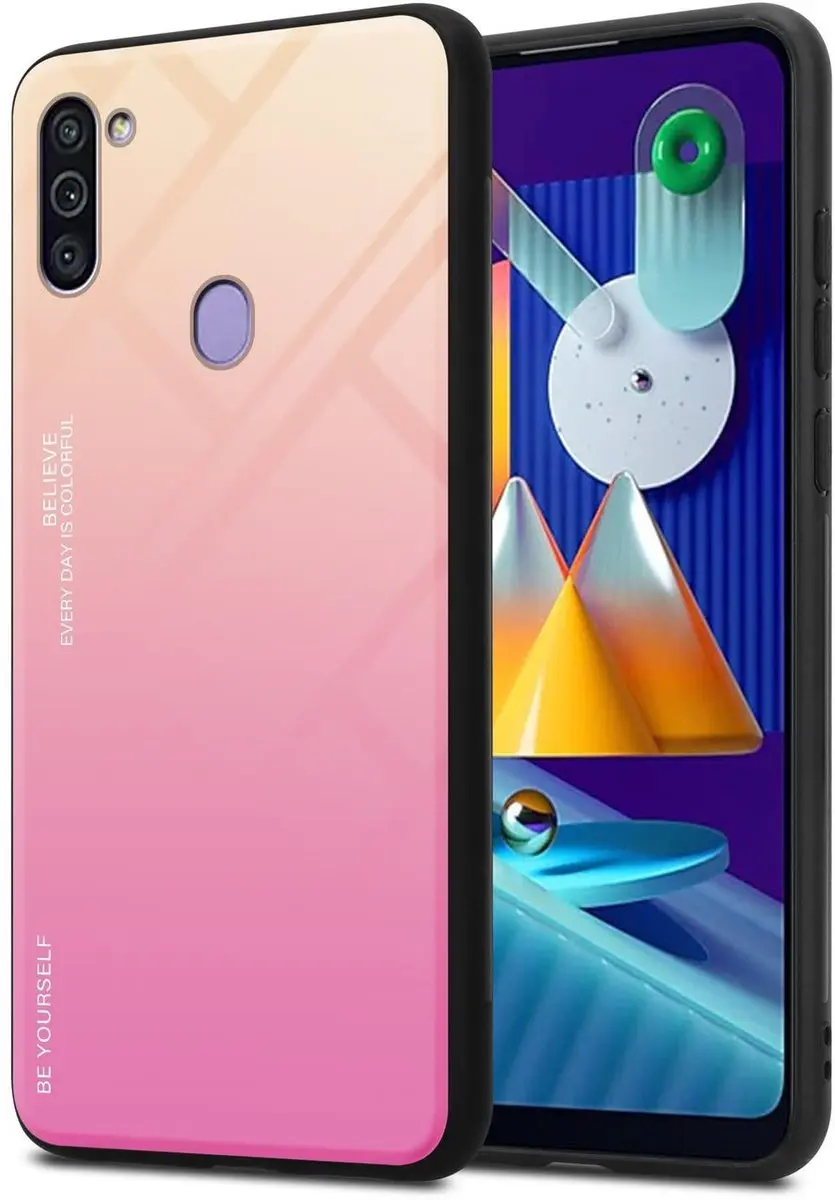 Cadorabo Hoesje geschikt voor Samsung Galaxy A11 / M11 in GEEL