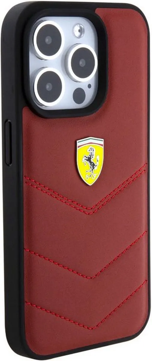 Ferrari iPhone 15 Pro Max Hoesje - Rood