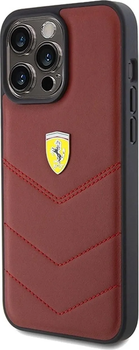 Ferrari iPhone 15 Pro Max Hoesje - Rood