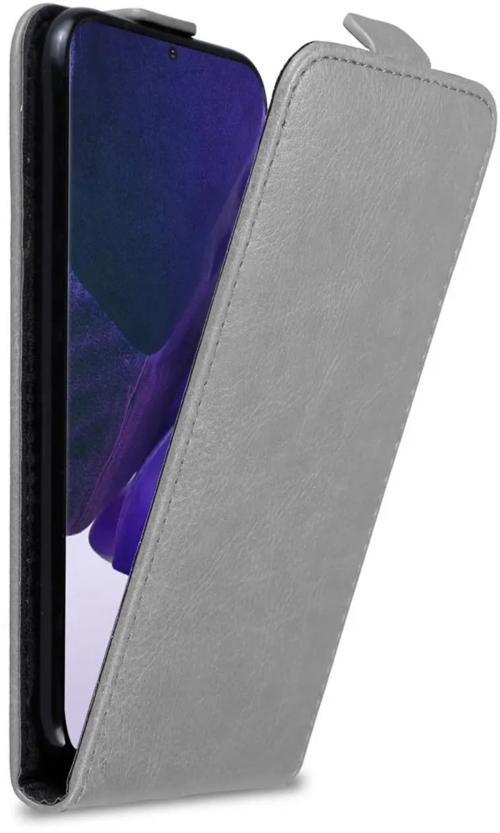 Cadorabo Hoesje geschikt voor Samsung Galaxy NOTE 20 ULTRA in TITANIUM GRIJS