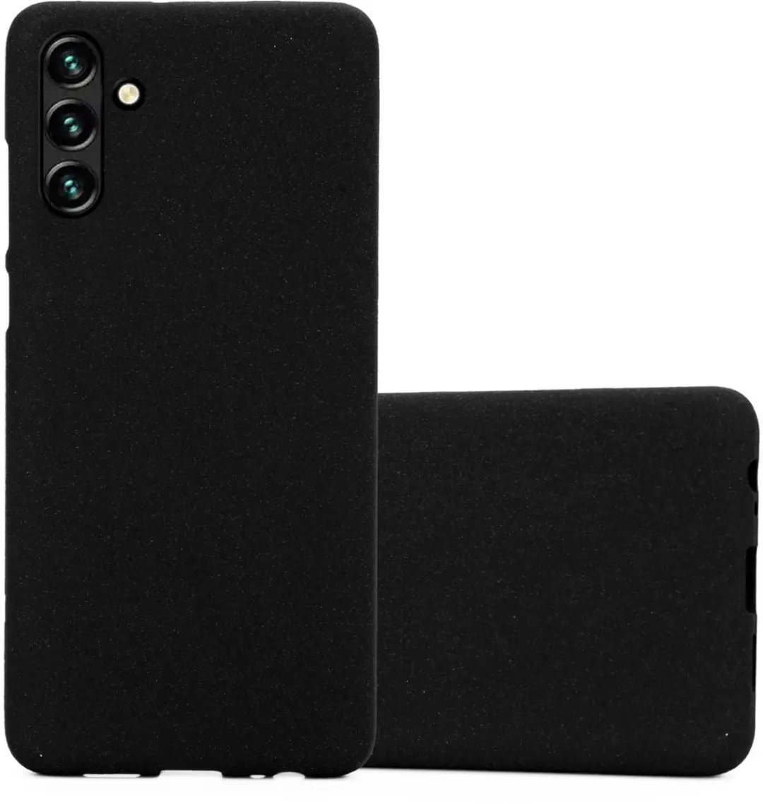 Cadorabo Hoesje geschikt voor Samsung Galaxy A13 5G in FROST ZWART