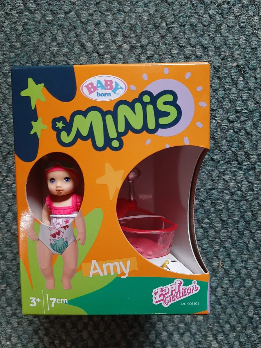 Baby Born Minis Badewanne met Amy - Multikleur