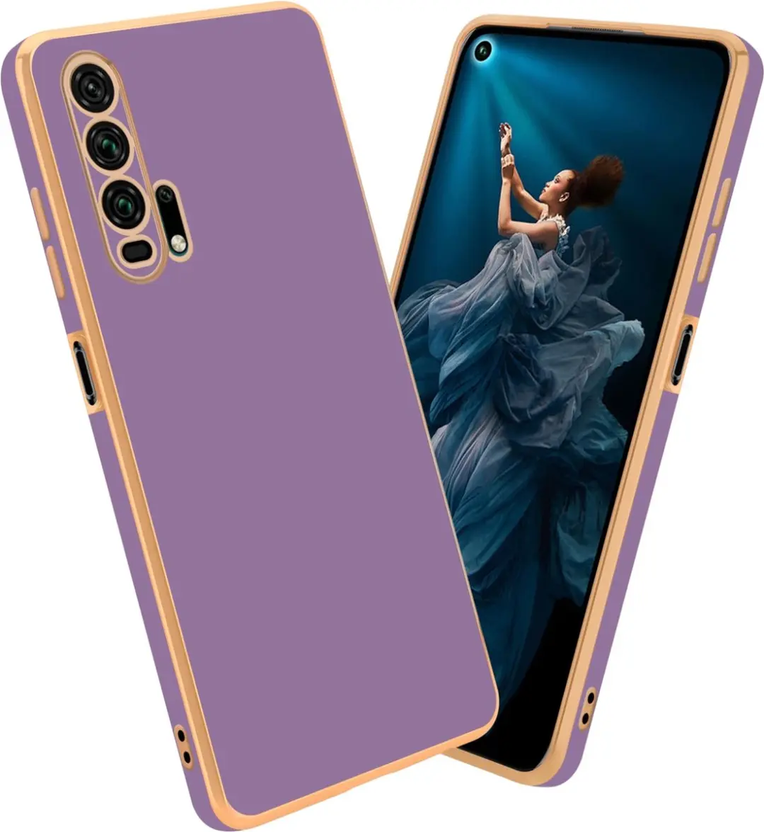 Cadorabo Hoesje geschikt voor Honor 20 PRO in Glossy Paars