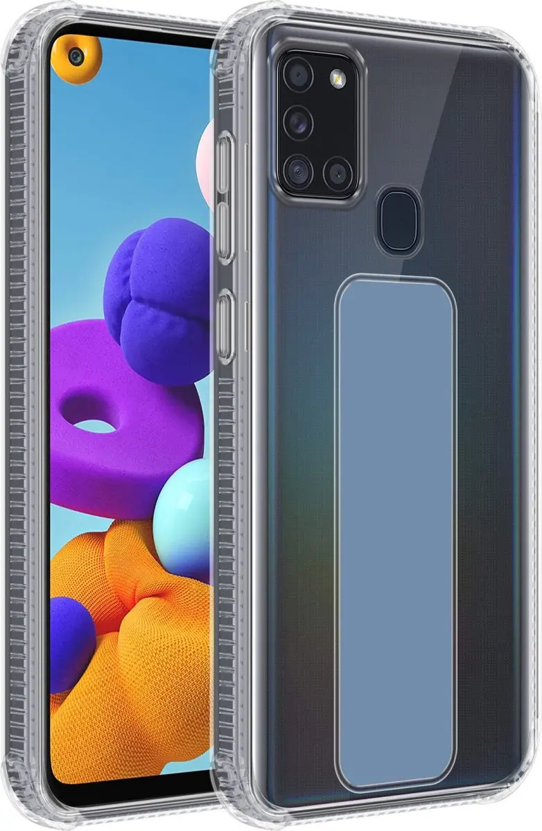Cadorabo Hoesje geschikt voor Samsung Galaxy A21s in LICHTBLAUW