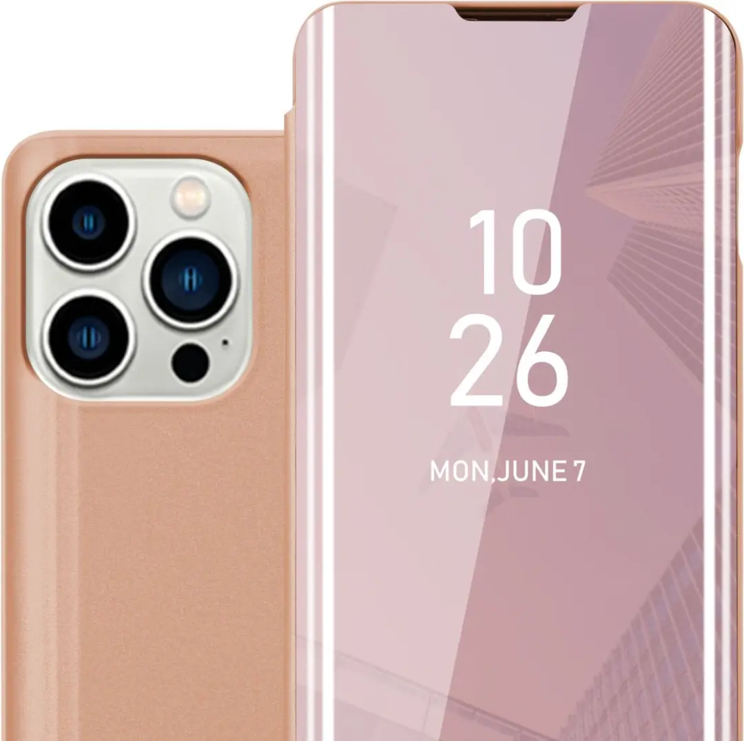 Cadorabo Hoesje geschikt voor Apple iPhone 14 PRO in KUNZIET ROZE