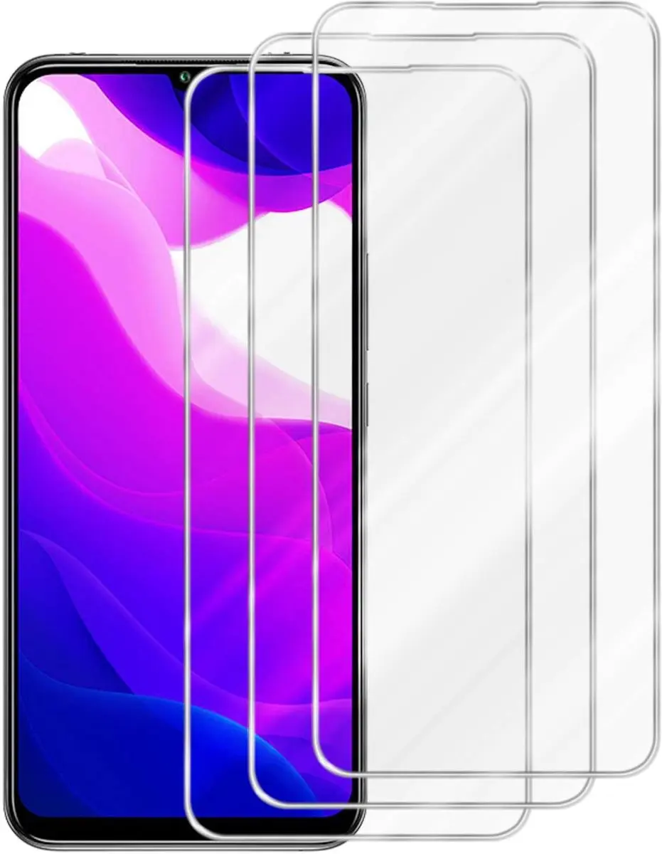 Cadorabo 3x Screenprotector geschikt voor Xiaomi Mi 10 LITE