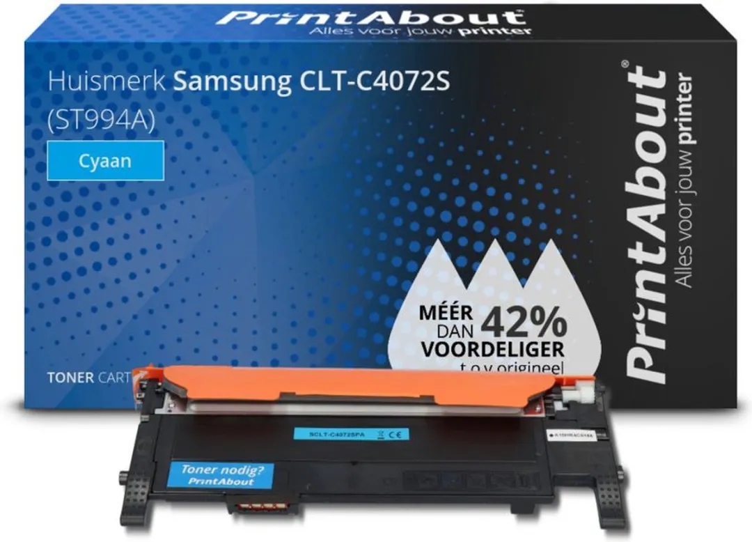 PrintAbout CLT-C4072S Toner Cyaan - 1.750 Pagina's