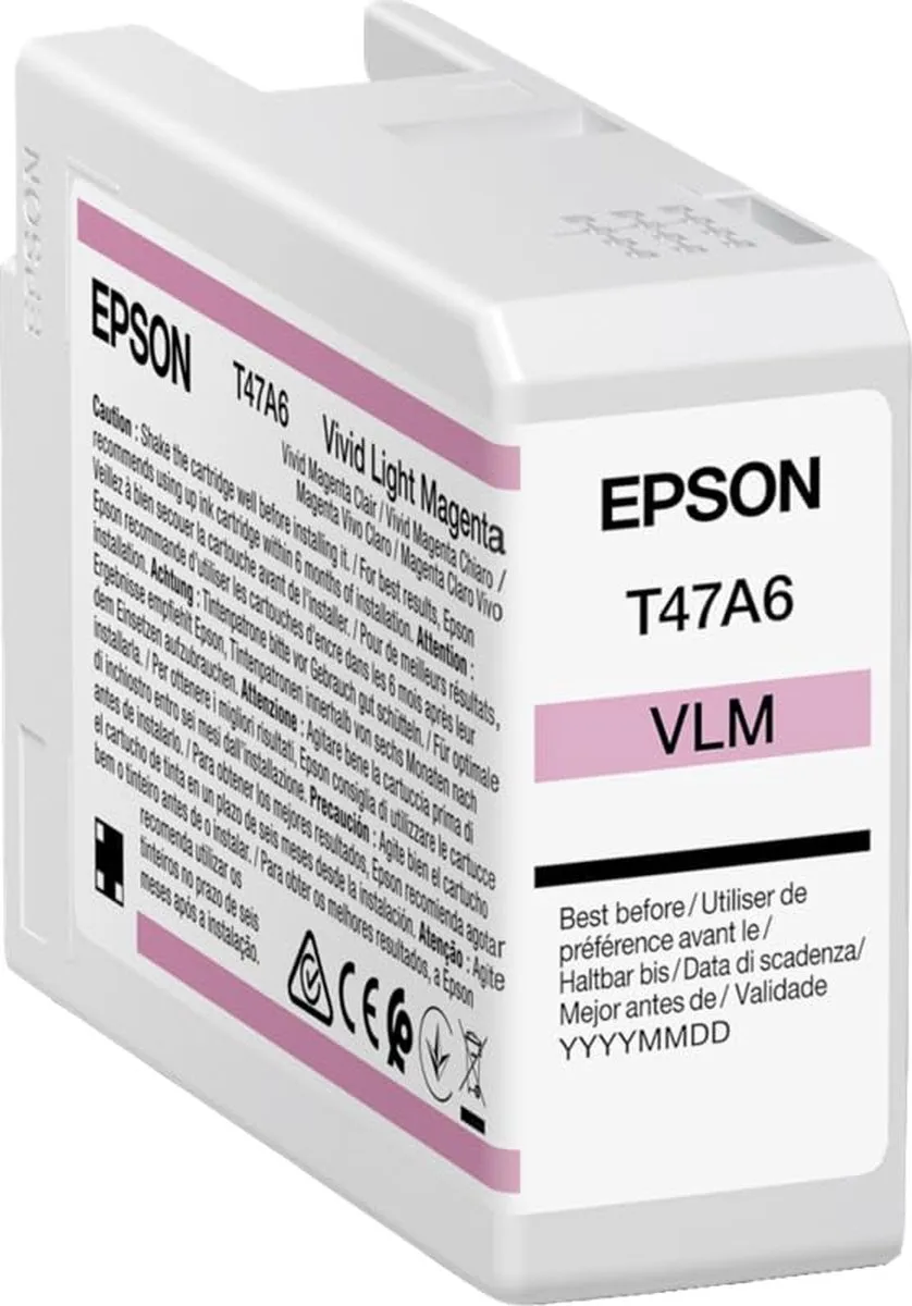 Epson UltraChrome Pro10 C13T47A60N Inktcartridge - Lichtmagenta