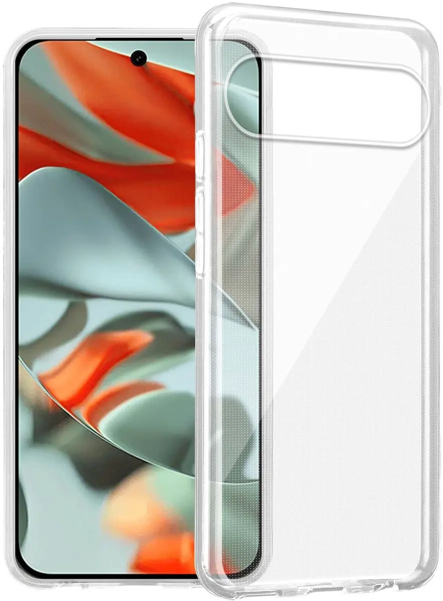Cadorabo Hoesje geschikt voor Google Pixel 9 PRO XL in VOLLEDIG TRANSPARANT Niet