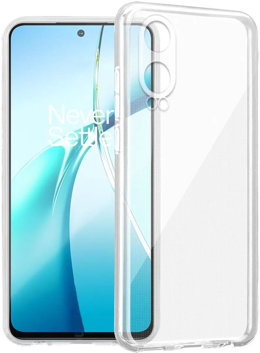 Cadorabo Hoesje geschikt voor OnePlus Nord CE4 Lite / OPPO K12X in VOLLEDIG TRAN