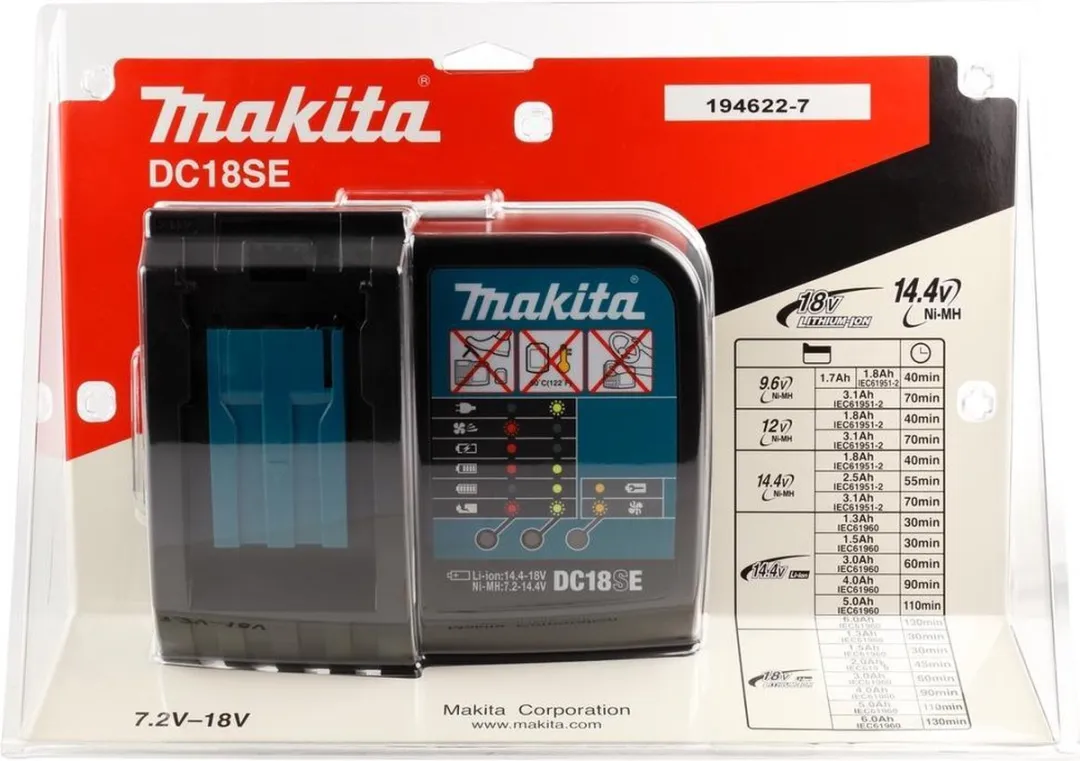Makita DC18SE Oplader LXT