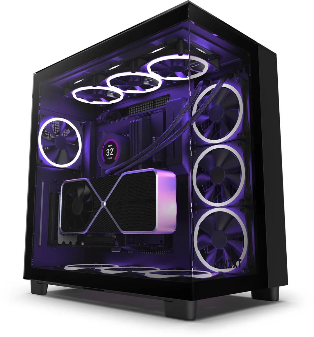 NZXT H9 Elite - Zwart