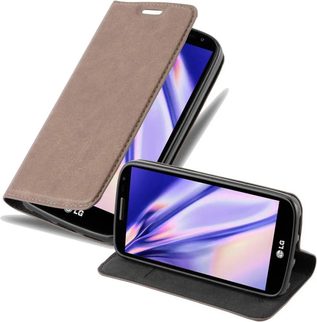 Cadorabo Hoesje geschikt voor LG G2 MINI in KOFFIE BRUIN