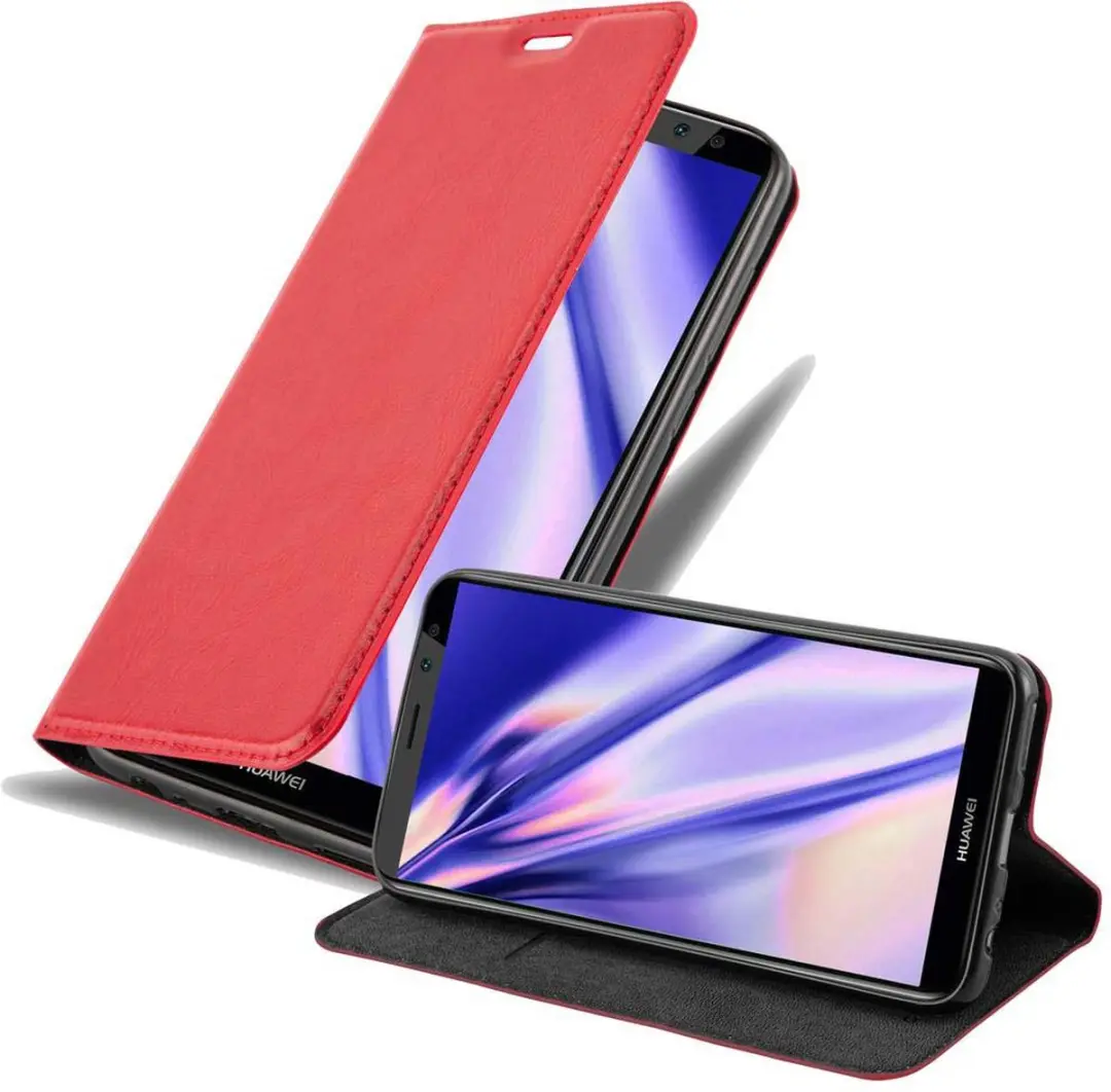 Cadorabo Hoesje geschikt voor Huawei MATE 10 LITE in APPEL ROOD