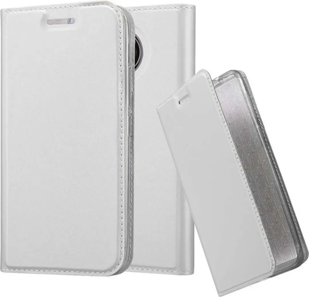 Cadorabo Hoesje geschikt voor Motorola MOTO G5S in CLASSY ZILVER