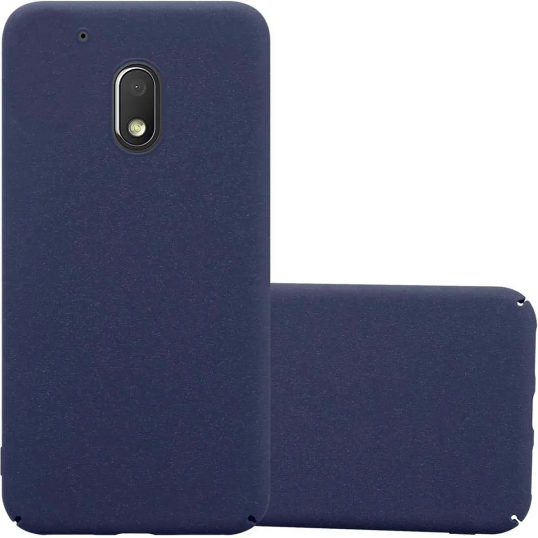 Cadorabo Hoesje geschikt voor Motorola MOTO Z PLAY in FROSTY BLAUW