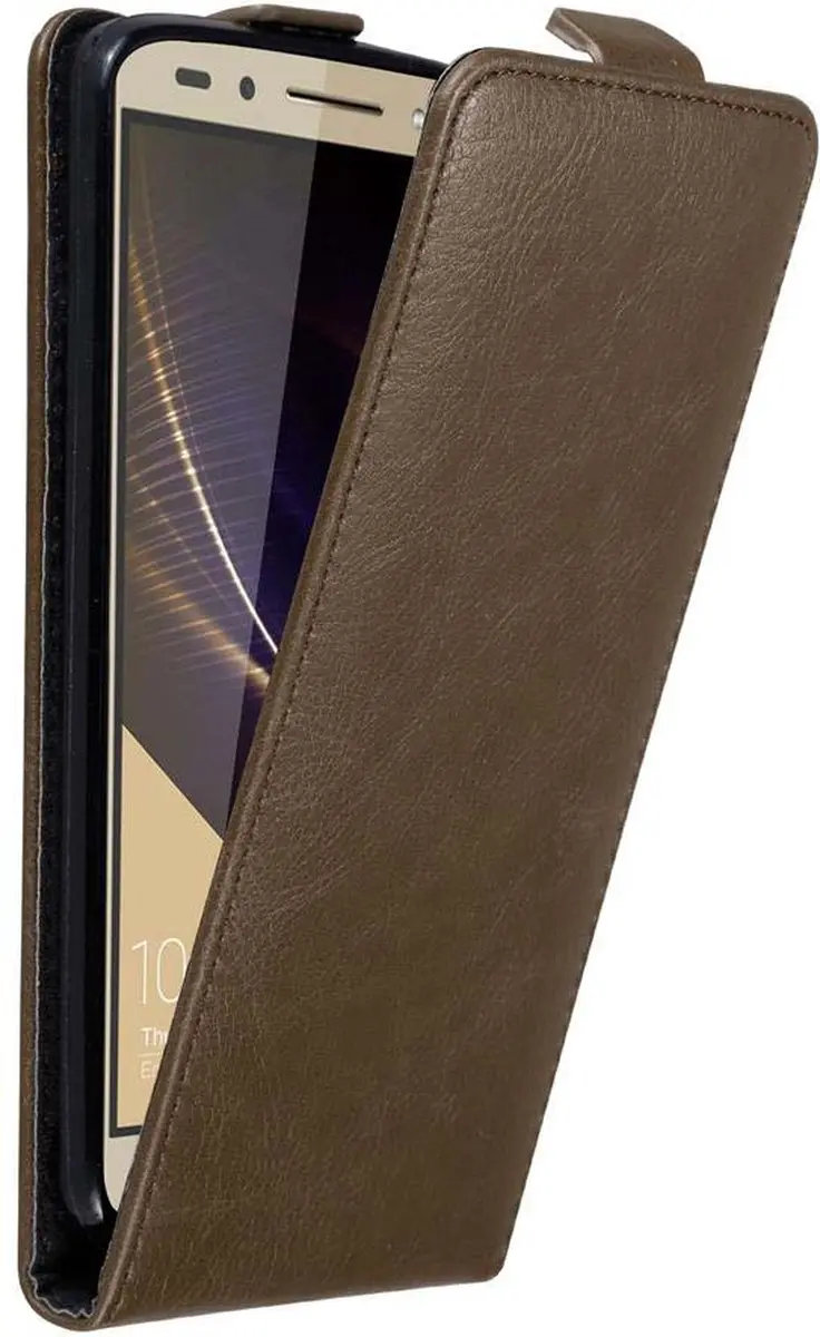 Cadorabo Hoesje geschikt voor Honor 7 in KOFFIE BRUIN