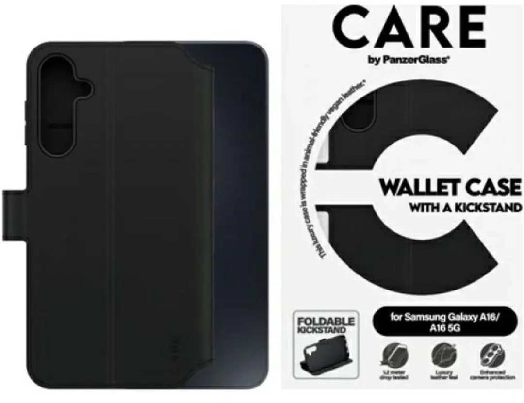 PanzerGlass CARE Feature Wallet Hoesje Samsung Galaxy A16 - afbeelding 5 van 6