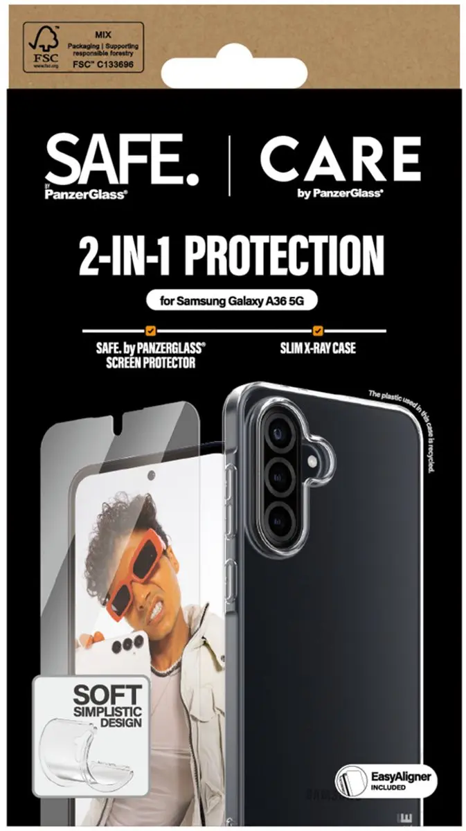 PanzerGlass CARE Hoesje + Screenprotector Galaxy A36