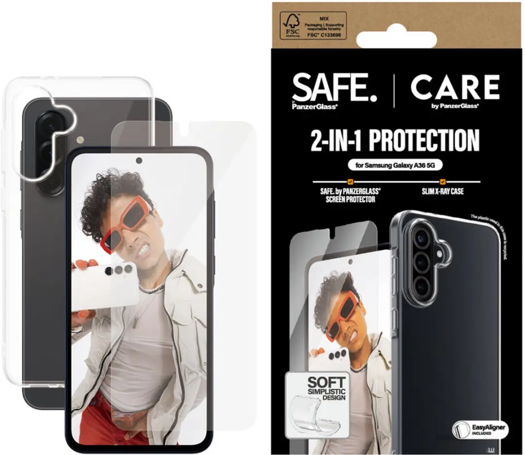 PanzerGlass CARE Hoesje + Screenprotector Galaxy A36 - afbeelding 4 van 4