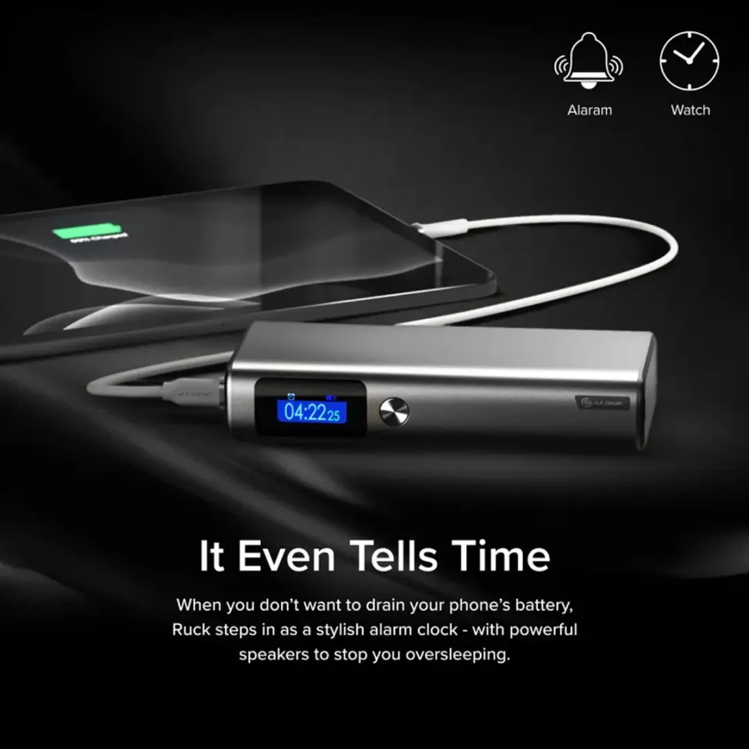 Alogic Ruck R20KPB130W Powerbank - Grijs - afbeelding 5 van 6