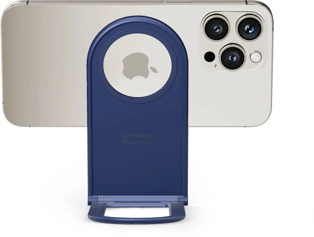 Twelve South Curve Nano TS-2562 iPhone Stand - Blauw - afbeelding 4 van 6