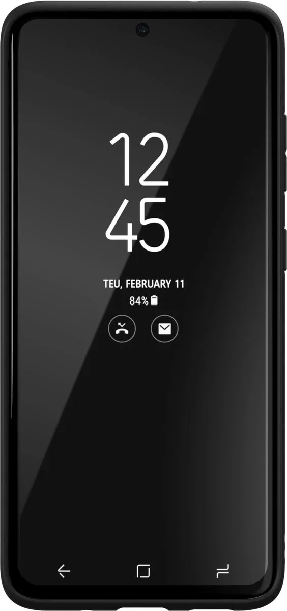 Adidas Originals Moulded PU Hoesje Samsung Galaxy S20 - Zwart/Wit