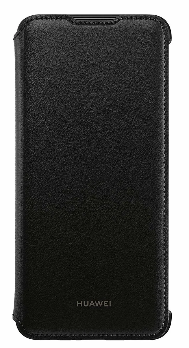 Huawei P Smart (2019) Porter Black Flip Cover - 2 Stuks