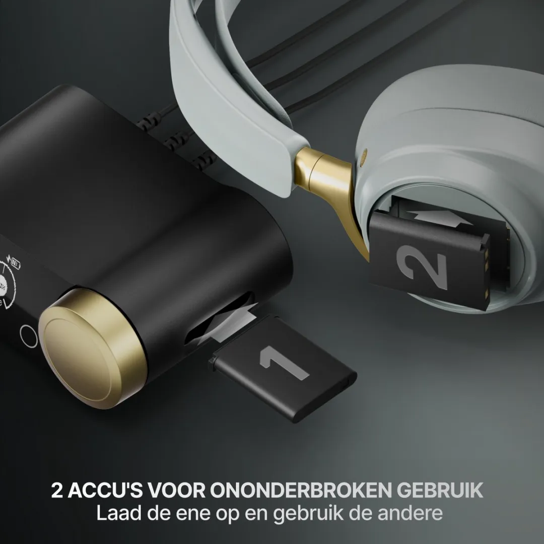 SteelSeries Arctis Nova Elite 61663 Headset - Sage & Gold
