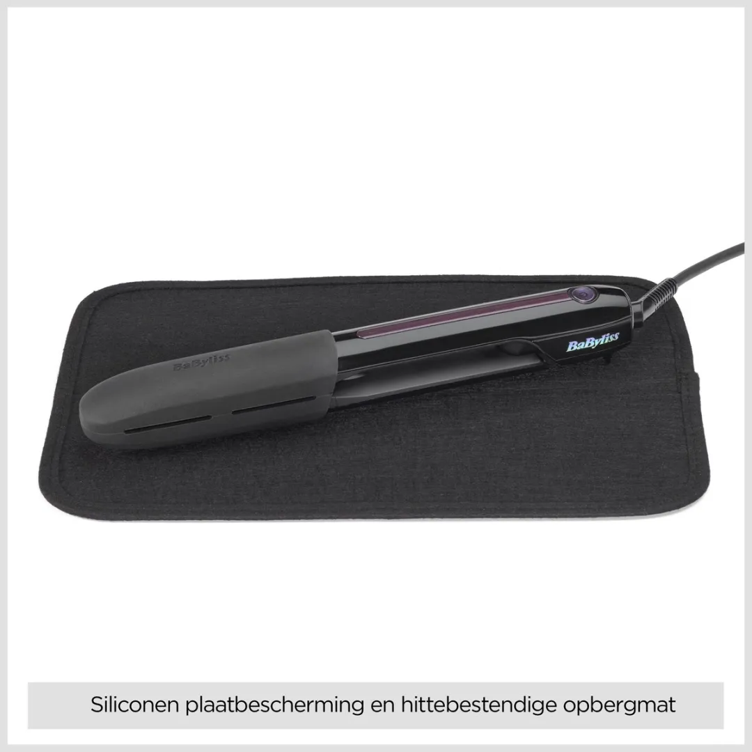 Babyliss Sensor Protect ST490E Stijltang - 160-200°C - Titanium Platen - Zwart - afbeelding 6 van 6