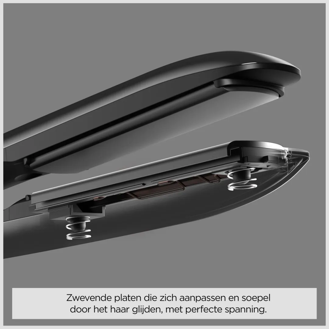 Babyliss Sensor Protect ST490E Stijltang - 160-200°C - Titanium Platen - Zwart