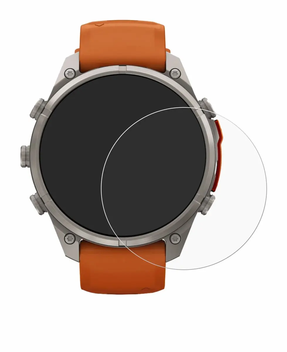 upscreen Screenprotector Garmin Fenix 9 Pro 47mm - afbeelding 5 van 6