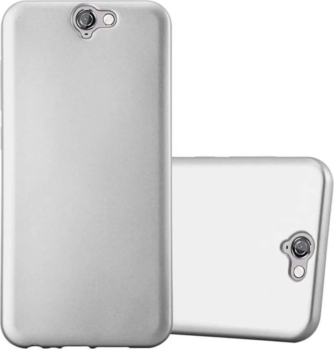 Cadorabo Hoesje geschikt voor HTC ONE A9 in METALLIC ZILVER