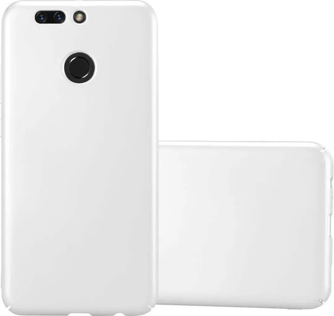 Cadorabo Hoesje geschikt voor Honor 8 PRO in METAAL ZILVER